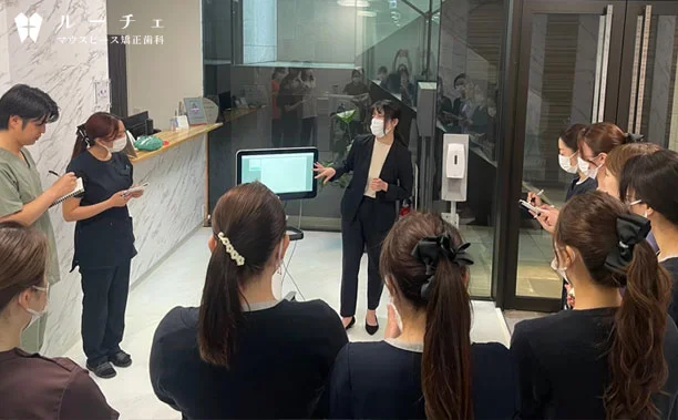 （iTero Lumina）の使用方法についてのトレーニング